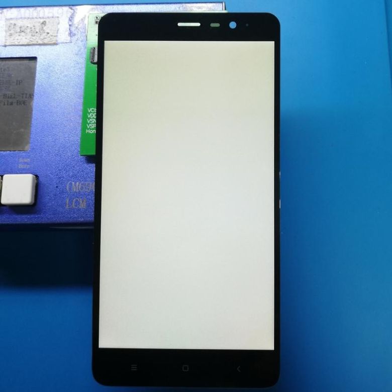 Xiaomi Redmi Note 3 147x73 черный оригинал заменен сенсор - фото фото фото 4