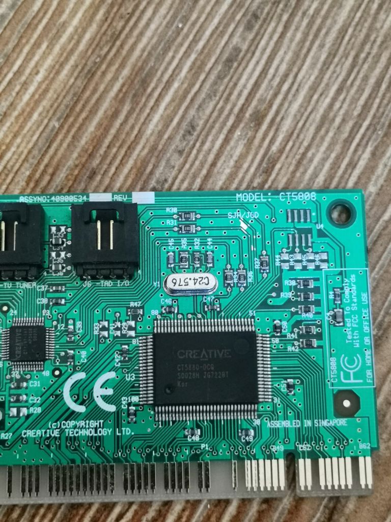 Звуковая карта PCI Express Soundblaster Creative CT5808 - фото фото фото 3