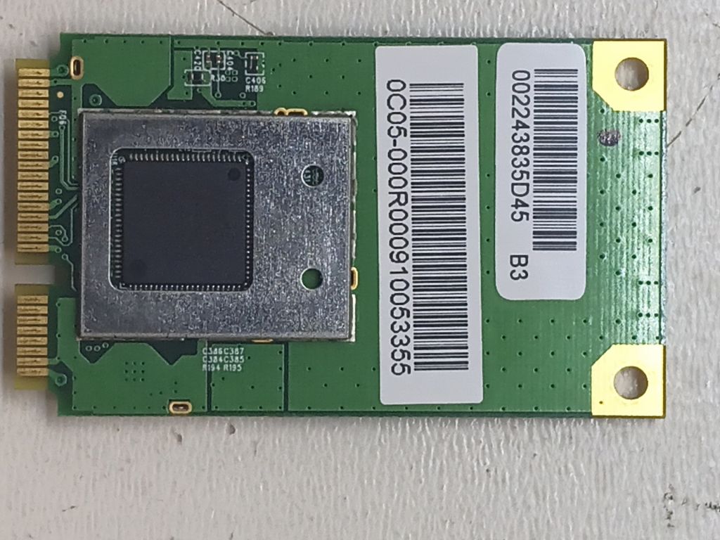 Б/У Wi-Fi Адаптер Модуль Мережева карта AzureWave AR5B91  (ATH-AR5B91) на ASUS PRO 76S - фото фото фото 1