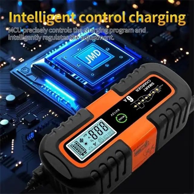 Зарядний пристрій 6А Battery Charger 6-12V - фото фото фото 4