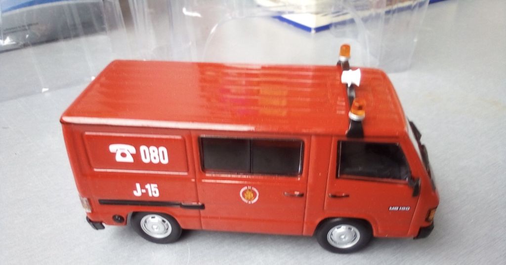 MERCEDES-BENZ MB180 ZARAGOZA FIRE Altaya 1/43 - фото фото фото 0