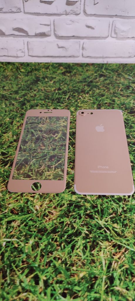 Защитное стекло Metal 3D iPhone 6 gold - фото фото фото 1