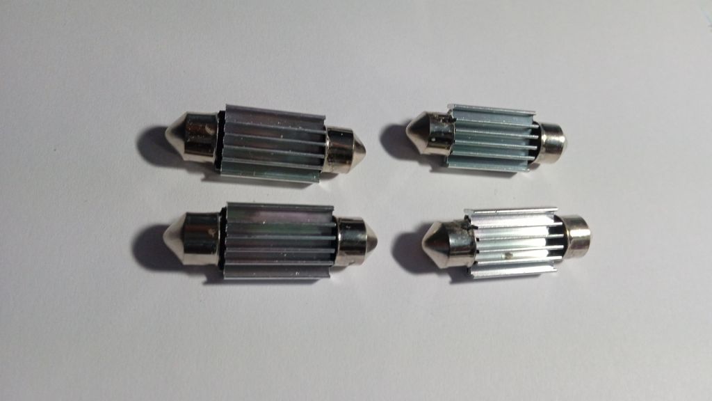 Светодиодная лампа 27SMD 12V 36мм   (качество) - фото фото фото 3