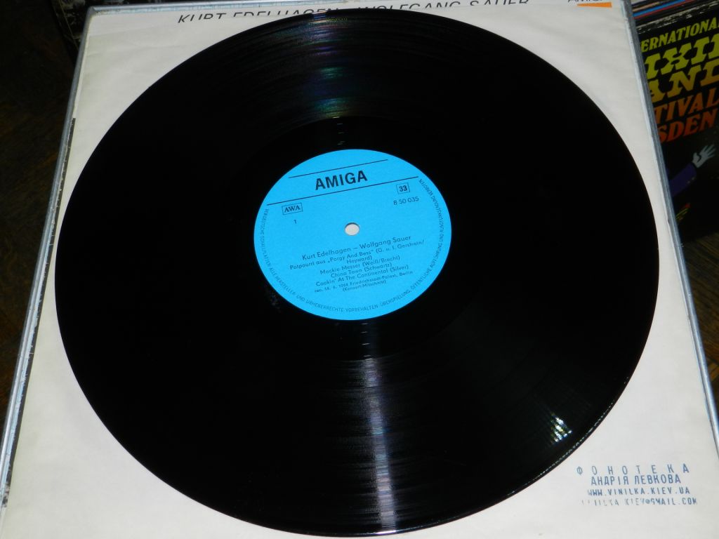LP  AMIGA JAZZ - Kurt Edelhagen / Wolfgang Sauer - фото фото фото 1