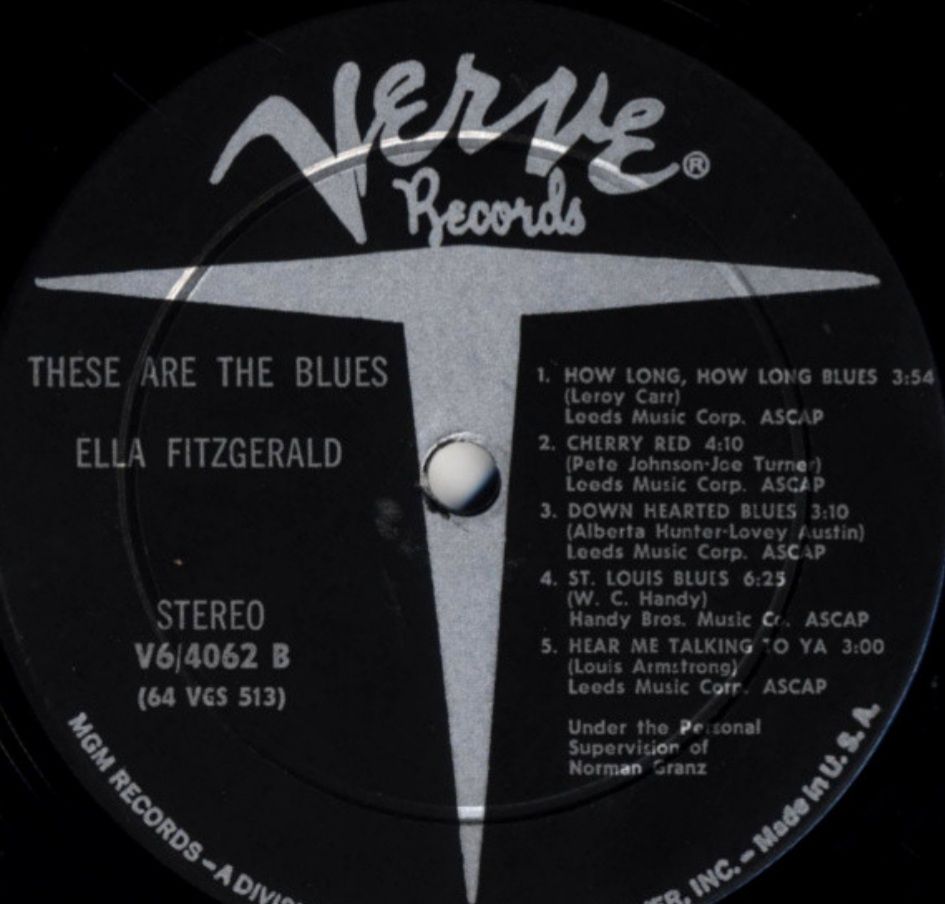Платівка  Ella Fitzgerald – These Are The Blues. - фото фото фото 3