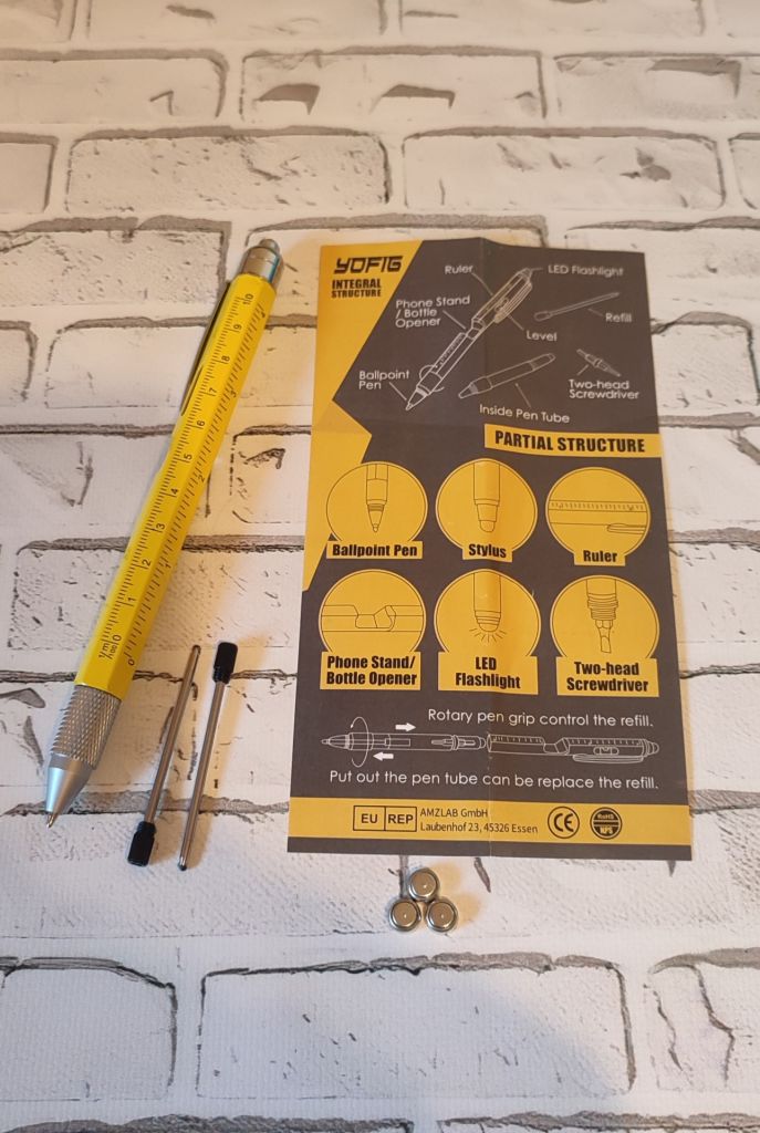 Ручка- мультитул yofig multi tool pen з Німеччини - фото фото фото 0