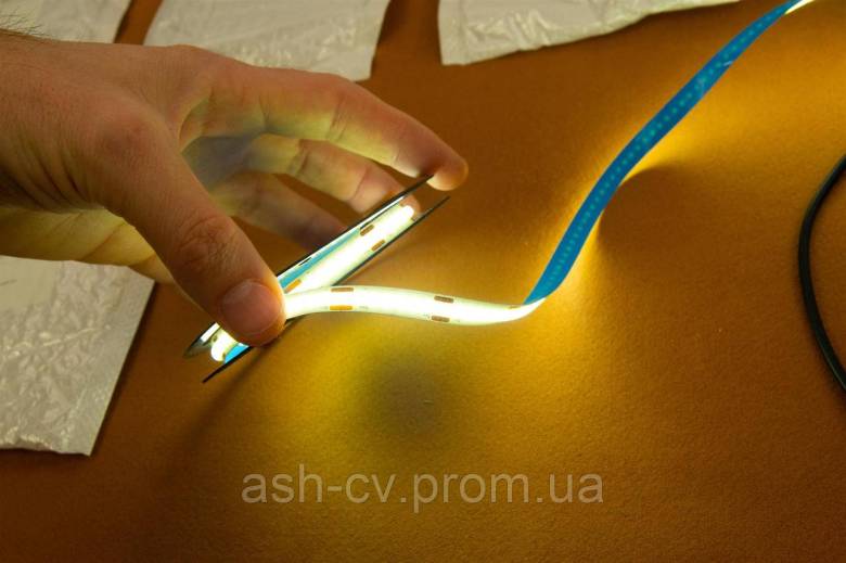 Світлодіодна, стрічка, USB, LED, 2 метри, COB, 320LEDs, 6000K, Cold White - фото фото фото 6