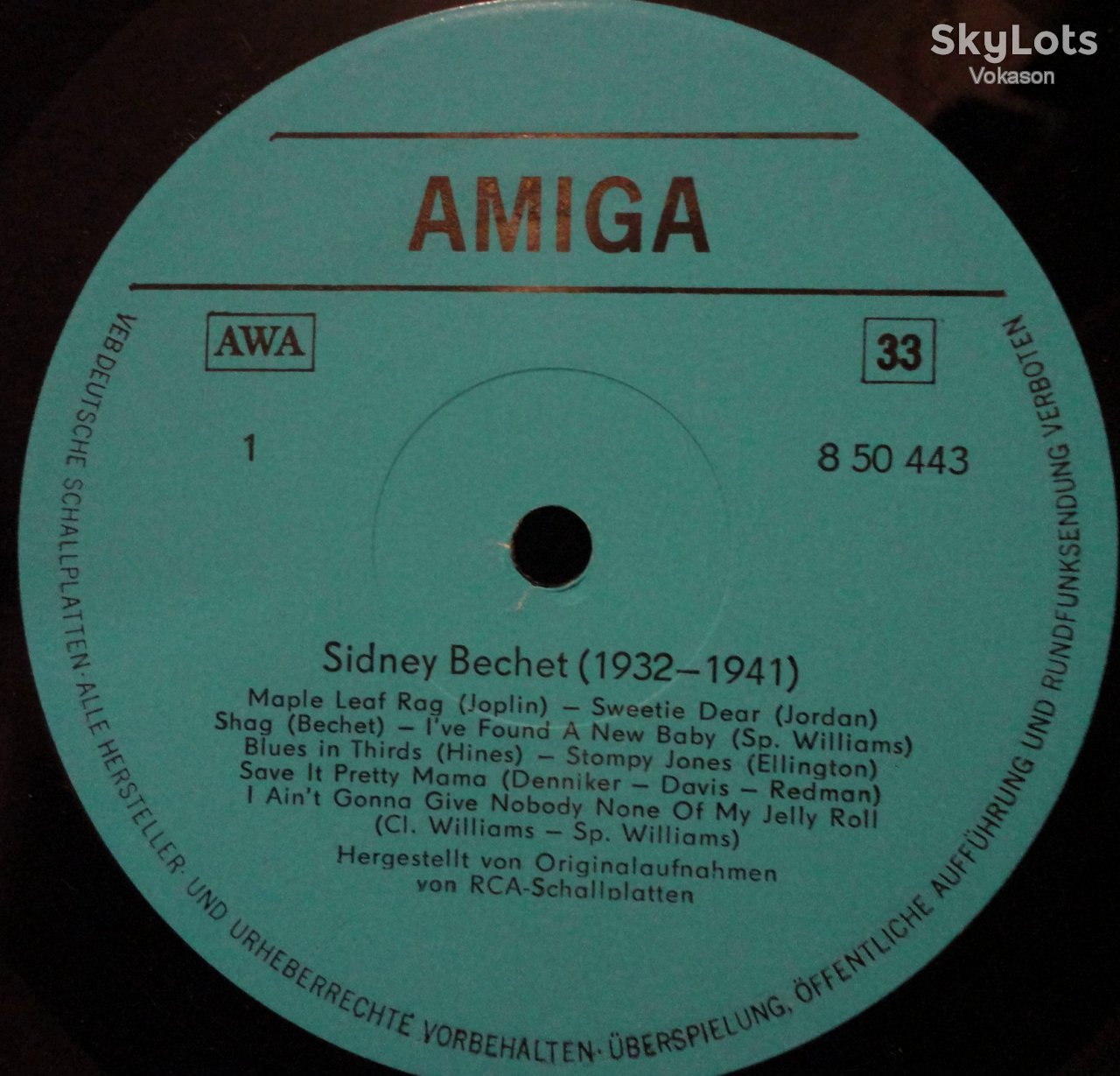 Sidney Bechet - Sidney Bechet  (1932 - 1941) EX/VG++ - фото фото фото 3