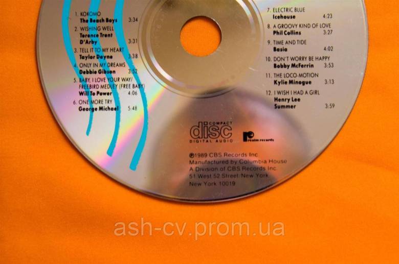 Музичний диск CD. GOLD and PLATINUM Music 1989 - фото фото фото 2