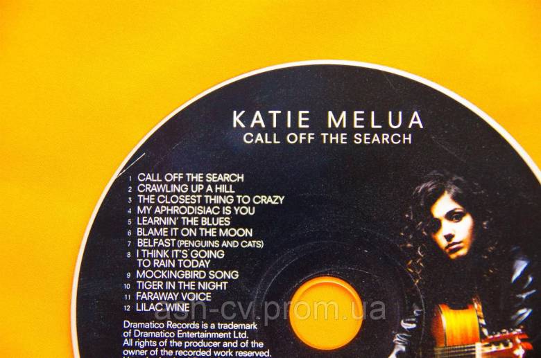 Музичний диск CD. KATIE MELUA - Call off the search - фото фото фото 1