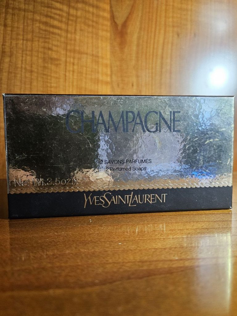 Champagne YvesSaintLaurent 2*100g Мило - фото фото фото 1