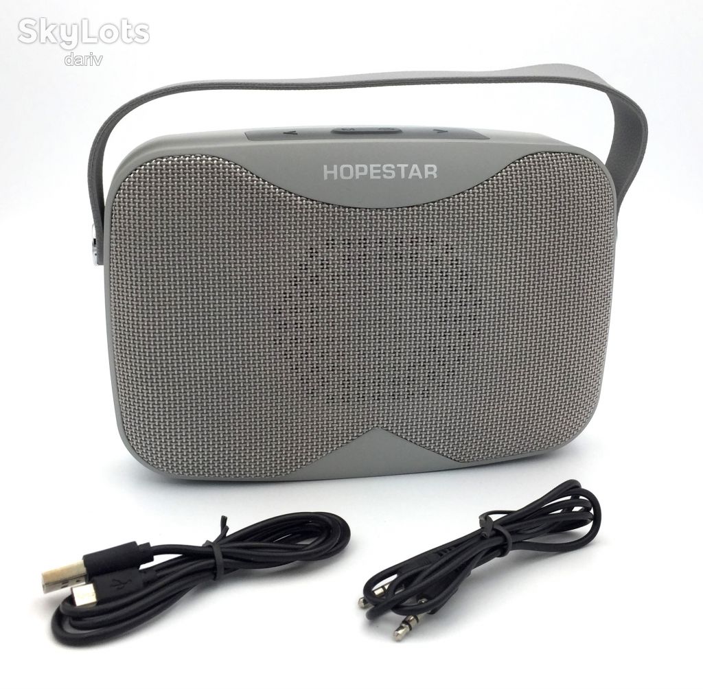 Колонка Bluetooth HOPESTAR H35 Gray - фото фото фото 1