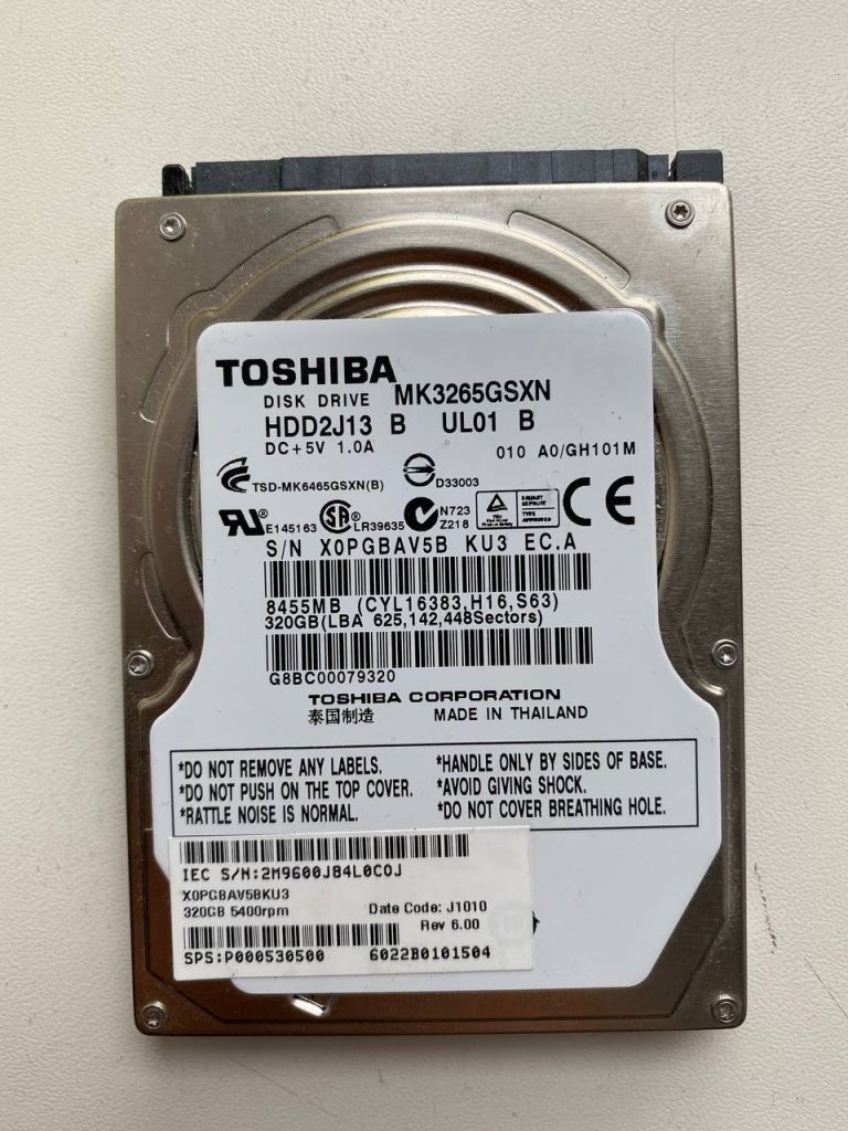 HDD 320Gb для ноутбука. - фото фото фото 1