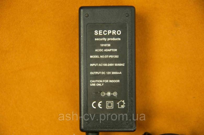 Блок живлення, SECPRO, 12V, 2A - фото фото фото 1
