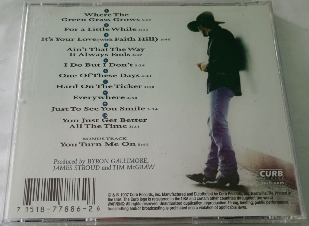 TIM McGRAW Everywhere CD US - фото фото фото 2