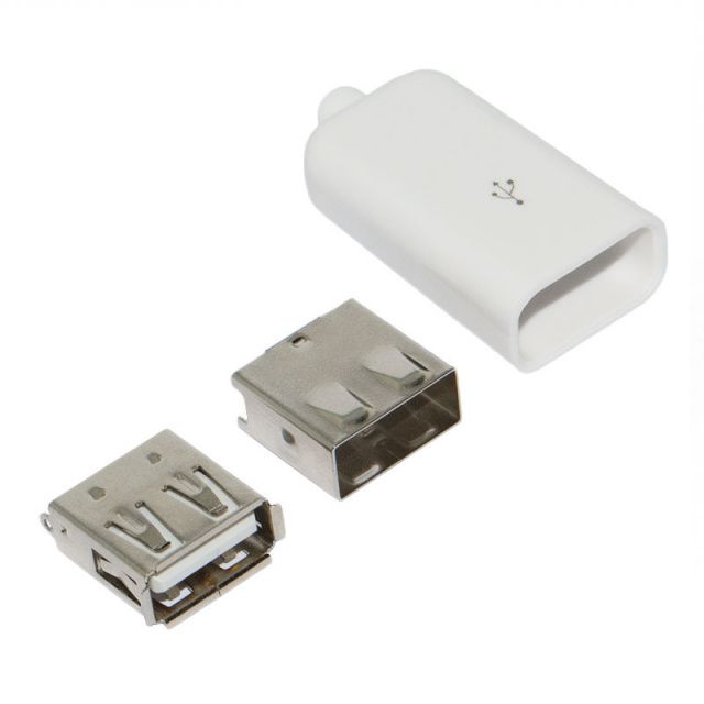 Гнездо USB на провод - фото фото фото 1