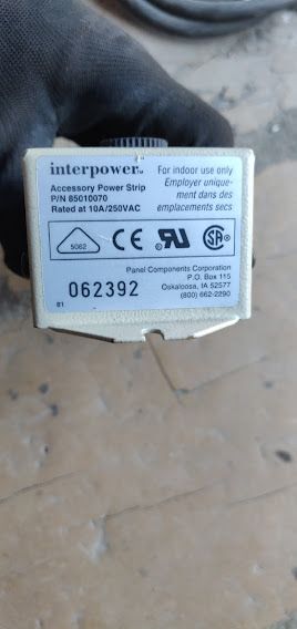 Сетевой фильтр / Блок силовых розеток Interpower 85010070 № 210907 - фото фото фото 1