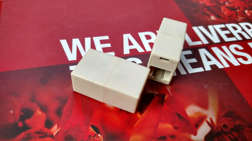 RJ45 джойнер, з'єднувач, коннектор, муфта - фото фото фото 1