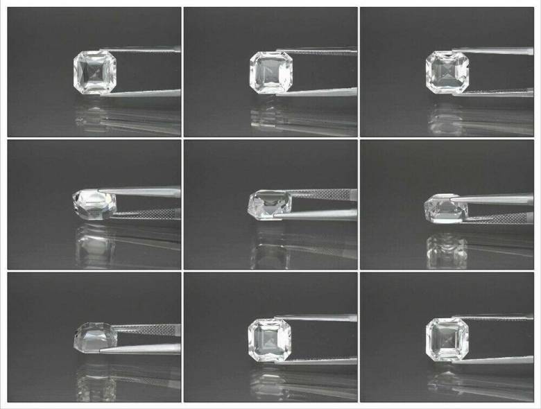 Белый Кварц  5.63  ct   11mm - фото фото фото 1