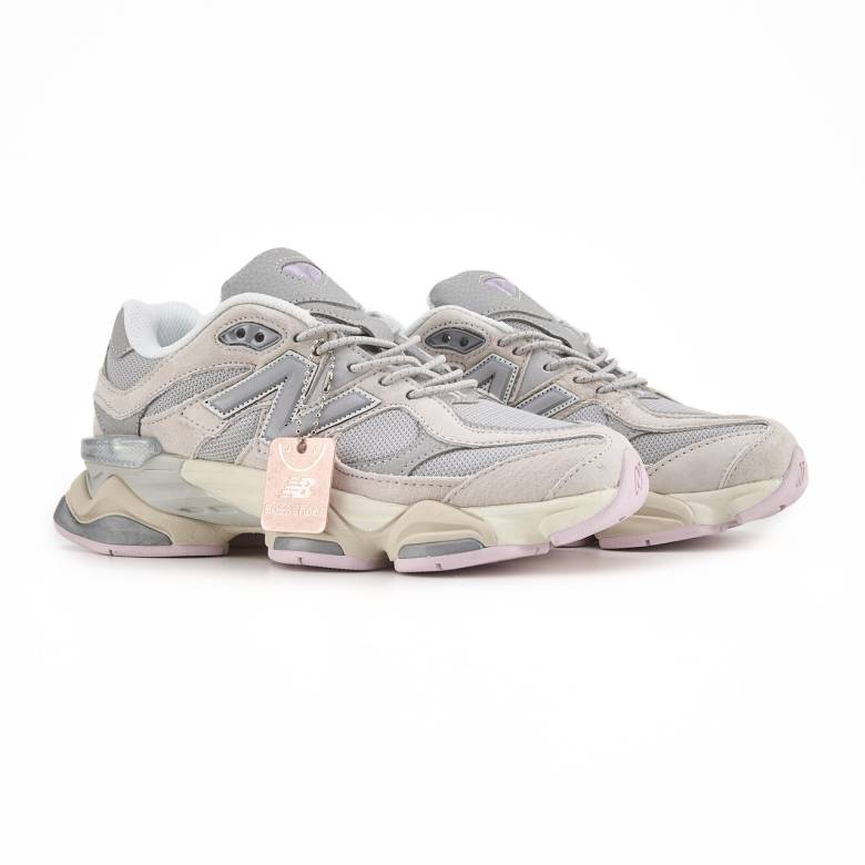 New Balance 9060 Grey Beige Pink 37 38 - фото фото фото 1