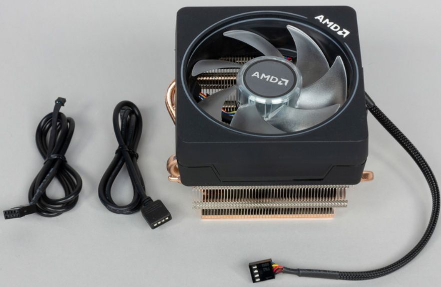 кулер,  AMD Premium Wraith Prism Cooler with RGB LED       (712-000075 Rev: C) 105W - фото фото фото 1