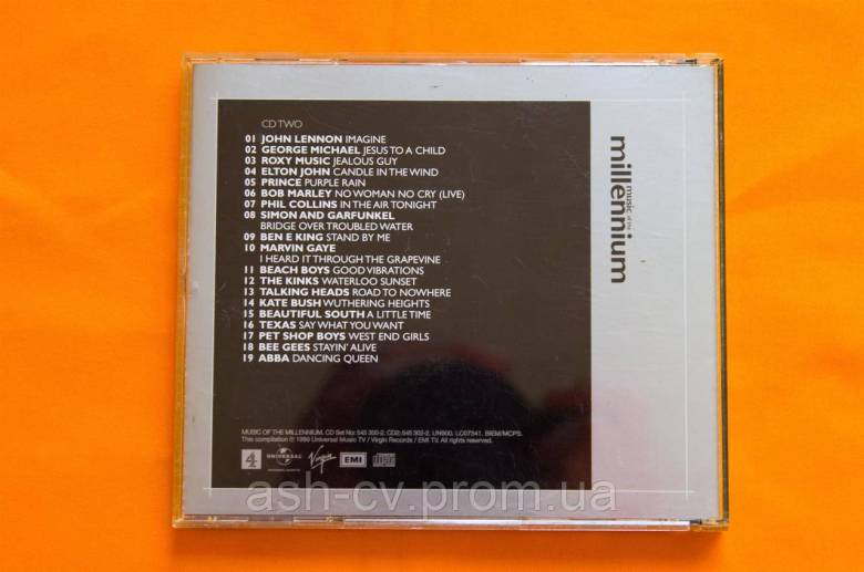 Музичний диск CD. MUSIC OF THE MILLENNIUM 1999 - фото фото фото 2