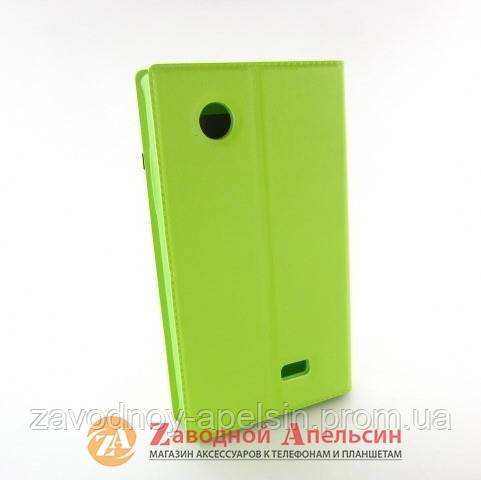 Чехол книжка Lenovo A369 Flip Smart green - фото фото фото 1