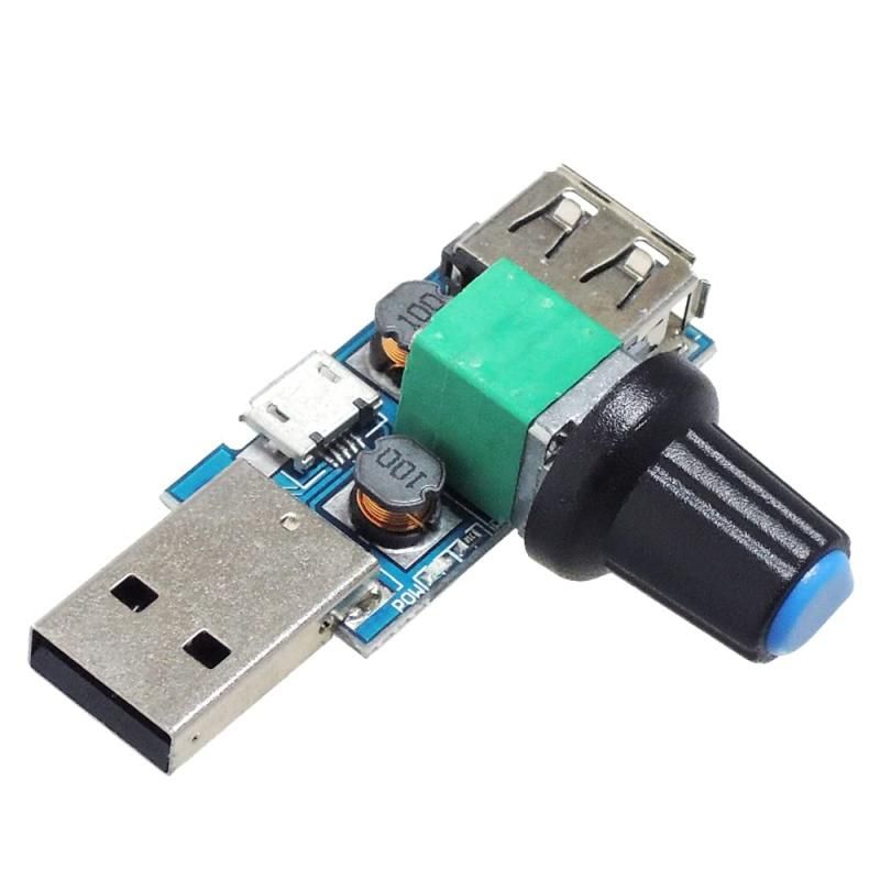 USB-регулятор скорости вращения вентилятора, 5 В - фото фото фото 2