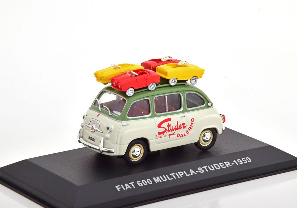 Altaya 1:43 Fiat 600 Multipla "Studer"  (1959) - фото фото фото 0
