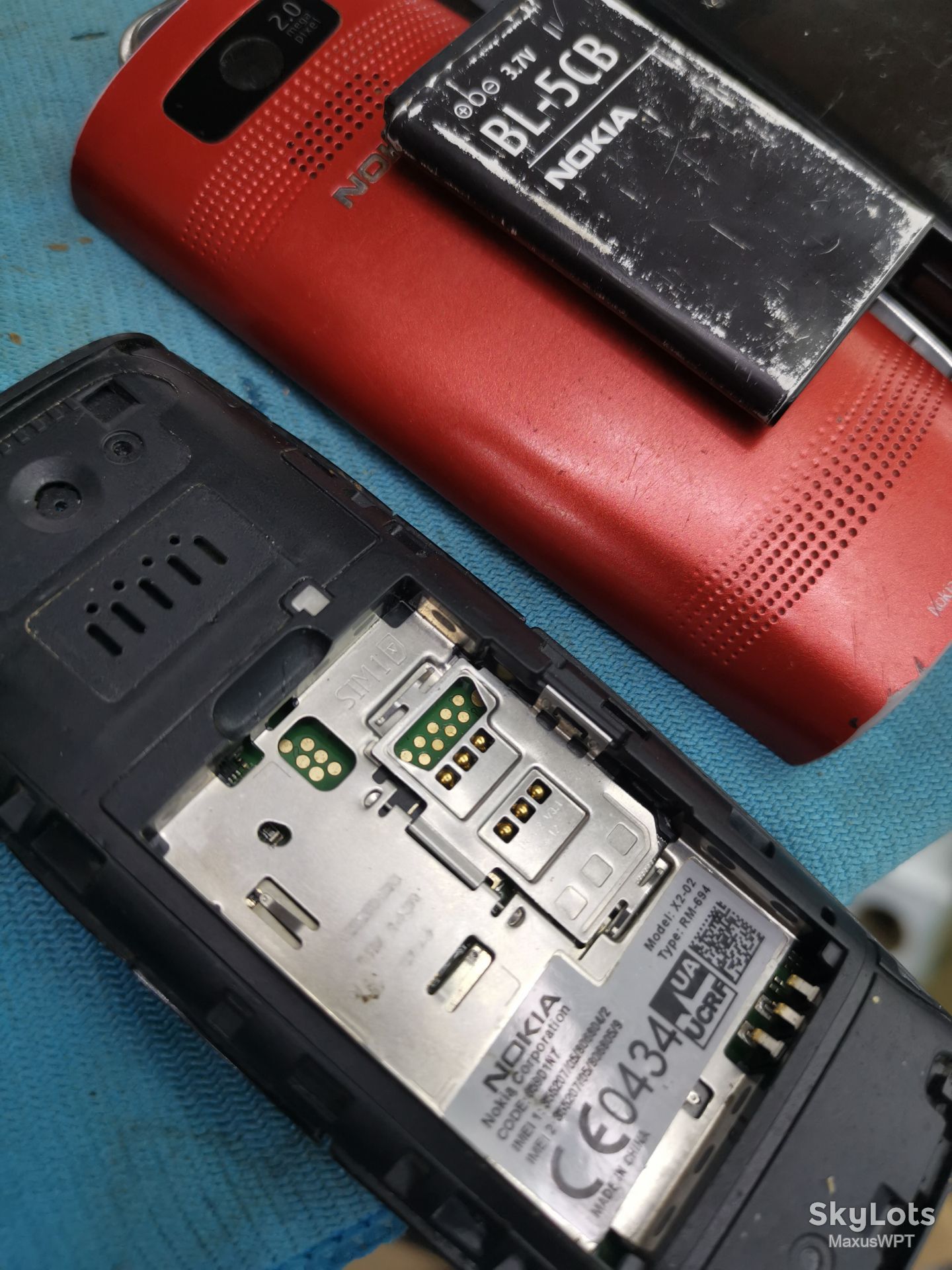 #Shop Nokia X2-02 Orange 7052/8 - фото фото фото 5
