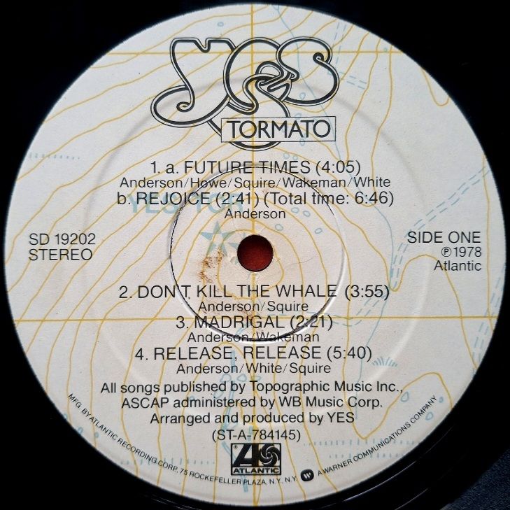 Yes - Tormato - 1978.  (LP). 12. Vinyl. Пластинка. Yugoslavia. - фото фото фото 2
