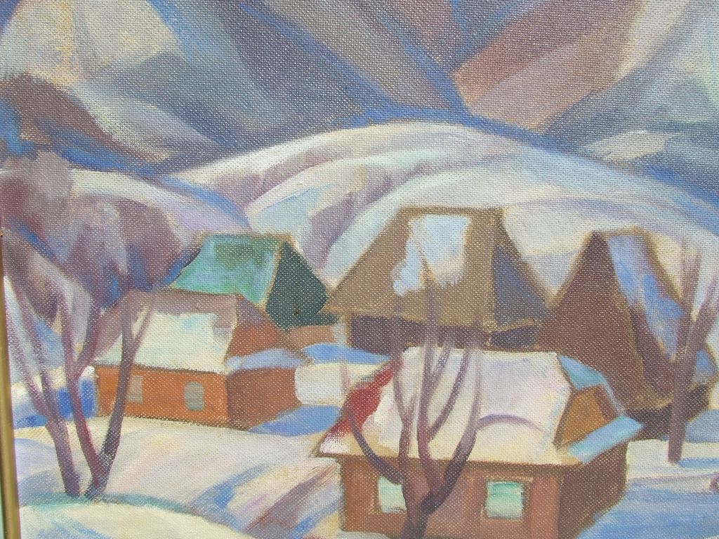 Нар.худ. Укр. Микита В,В. х.м. 65х50 см 1982гг.Закарпатская шк. Эрдели Бокшая - фото фото фото 5