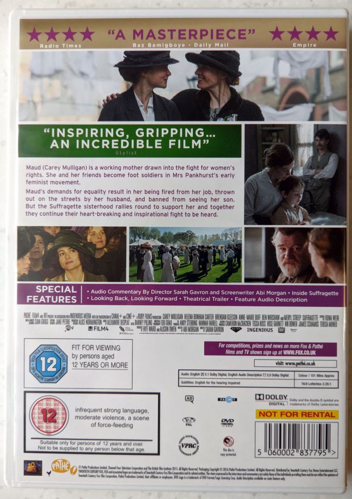 Suffragette  (2015). На английском. - фото фото фото 4