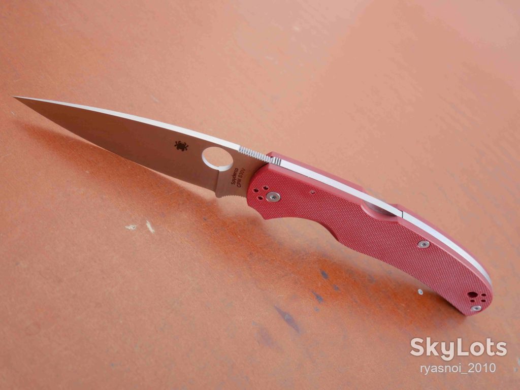 Spyder Native Chief C244, 8Cr14MoV, G10 Red, Replica, Tactical, EDC, Back Lock - фото фото фото 5