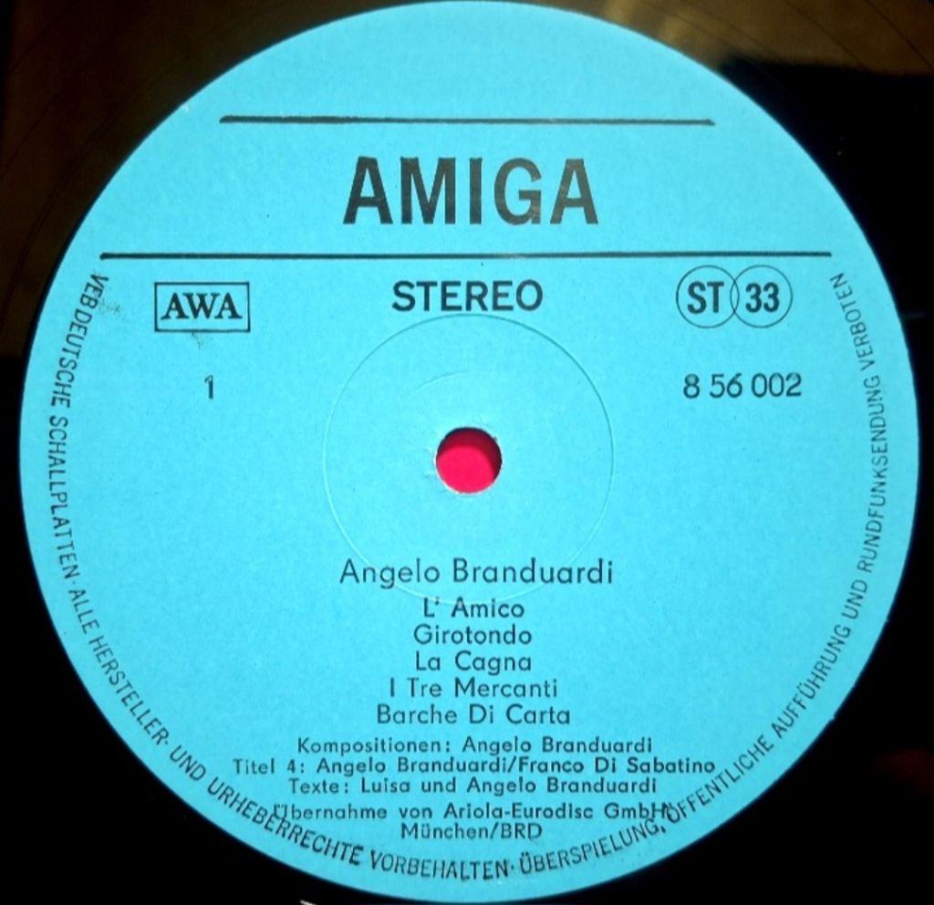 Angelo Branduardi - Branduardi - 1981.    (LP). 12. Vinyl. Пластинка. Germany. - фото фото фото 2