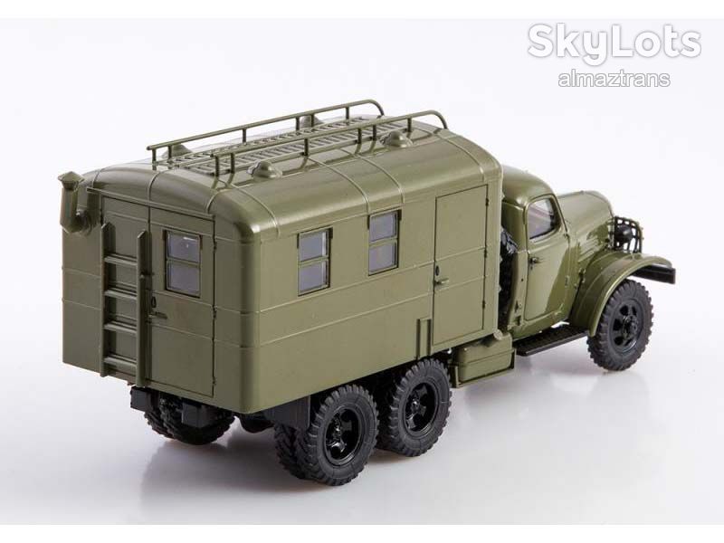 Армейский грузовик ЗиС-151   (АК-34) 1948г. - SSM    (Start Scale Models) - фото фото фото 2