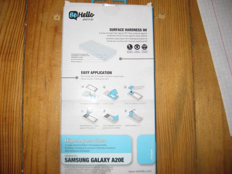 Захисне скло SAMSUNG GALAXY A20E - фото фото фото 1