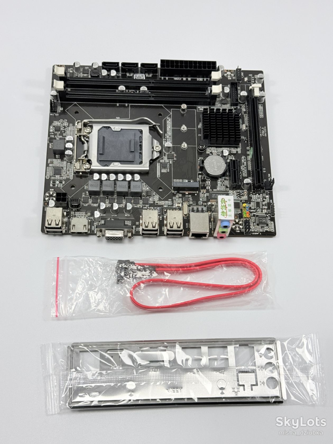 ZHIXIN ZX-H55M - Материнська плата Micro-ATX LGA 1156 Intel H55 DDR3 - фото фото фото 4