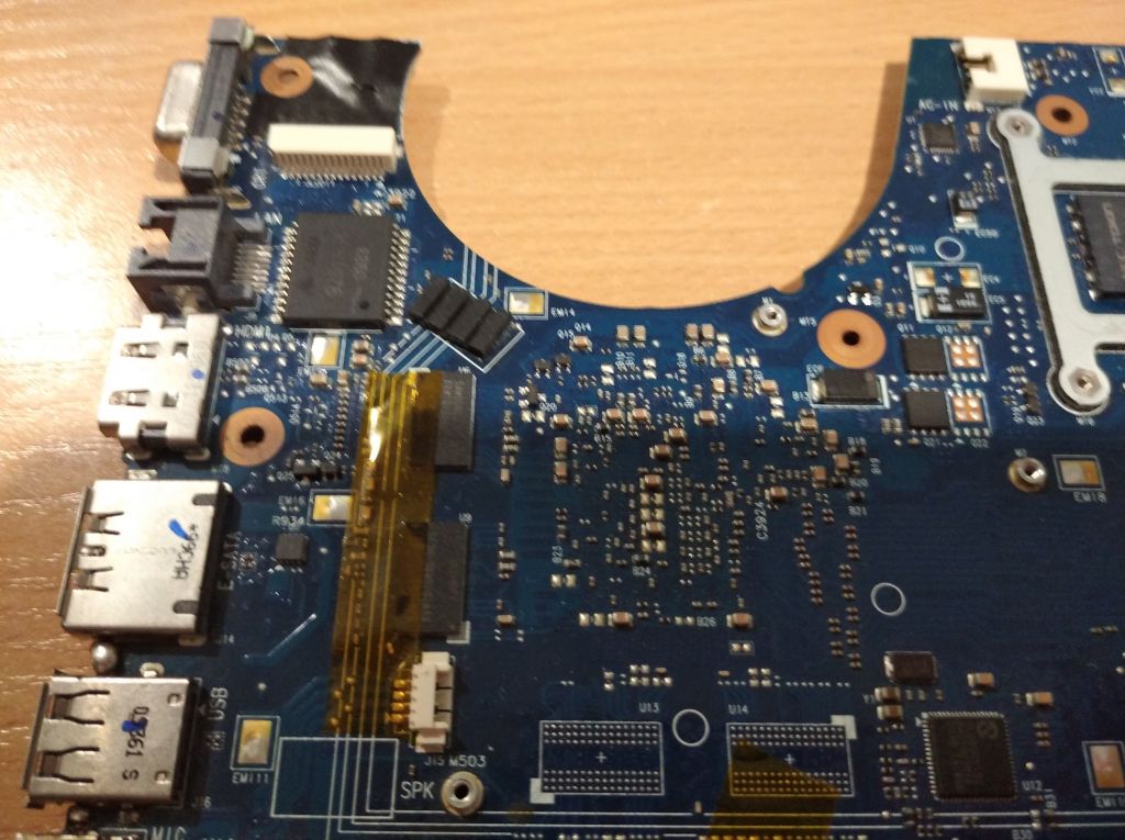 Плата ноутбука Samsung R520  б/у - фото фото фото 7