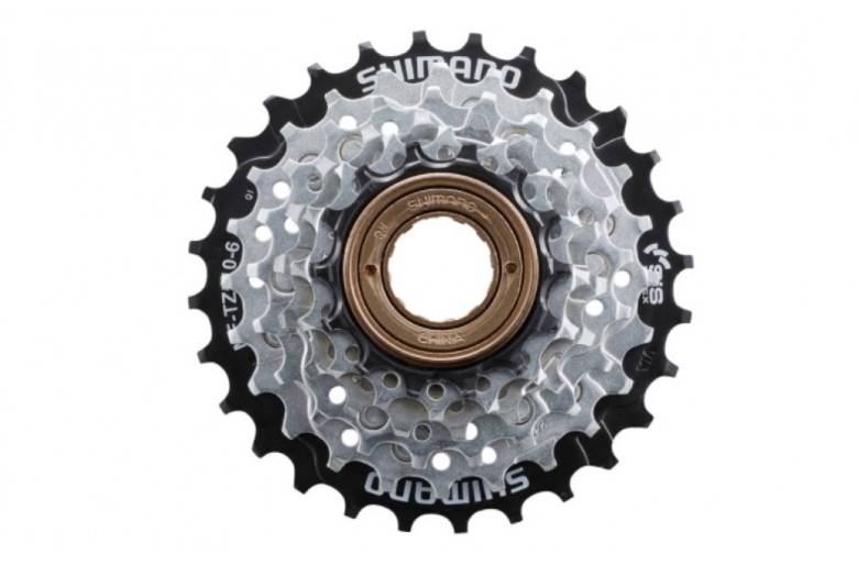 Тріскачка Shimano MF-TZ510 14-28Т, 6шв коричневий (FRW-021) - фото фото фото 0