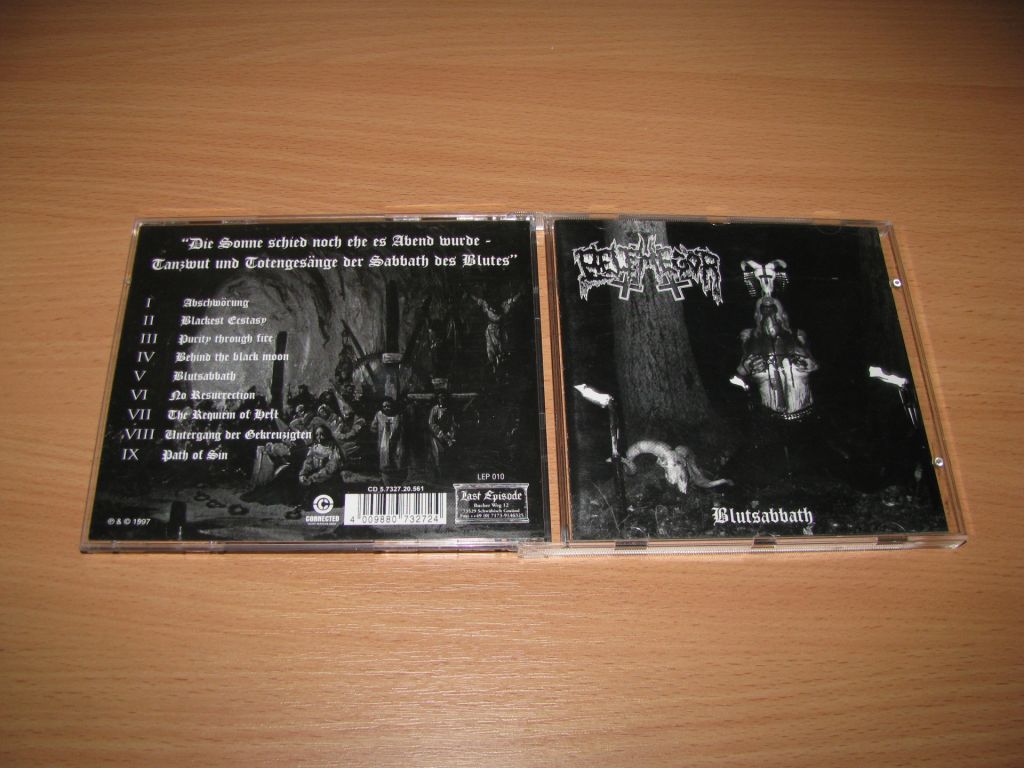 BELPHEGOR - Blutsabbath    (1997 Last Episode 1st press) - фото фото фото 0