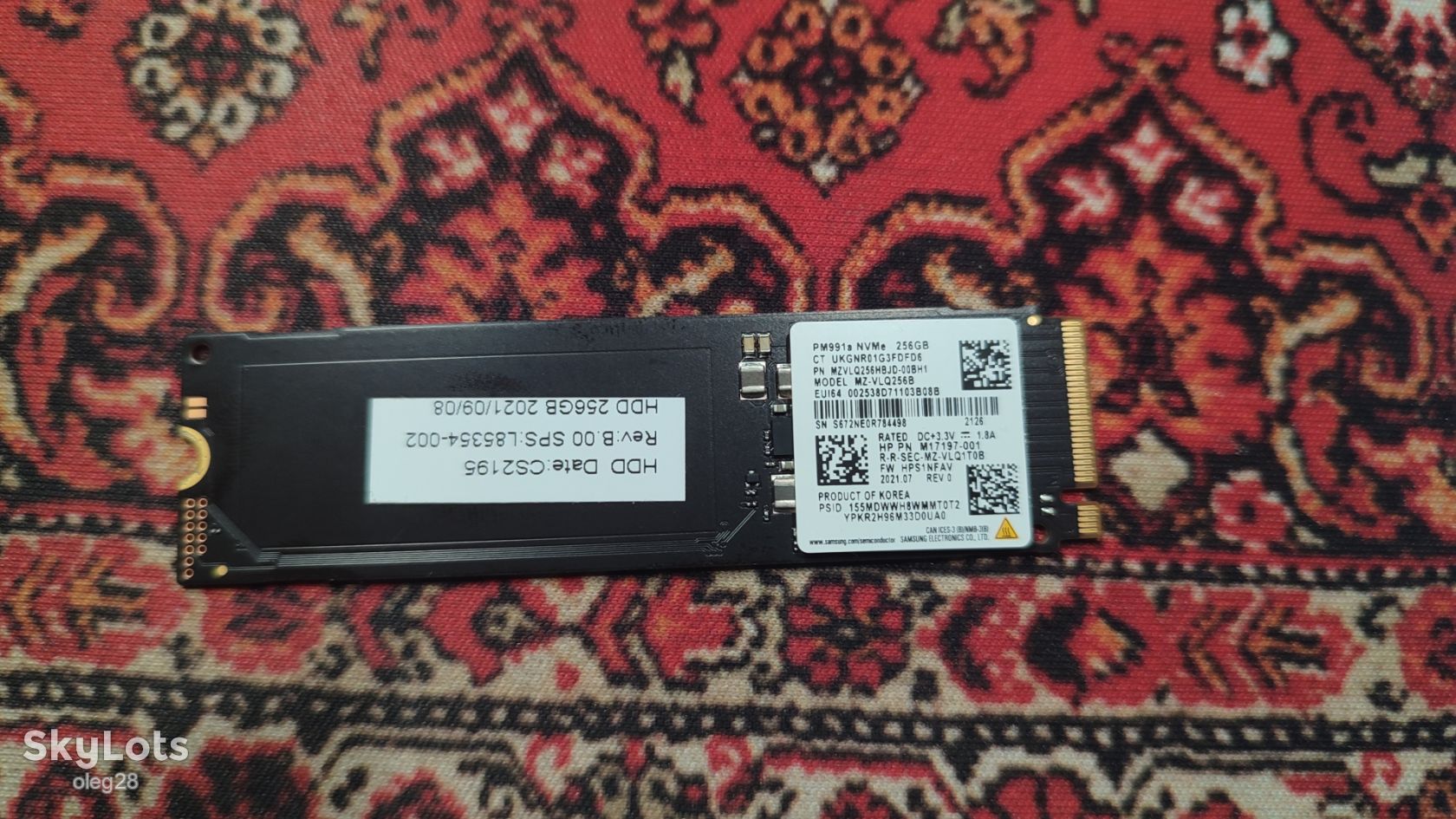 SSD накопичувач Samsung PM991a,256 ГБ - фото фото фото 1