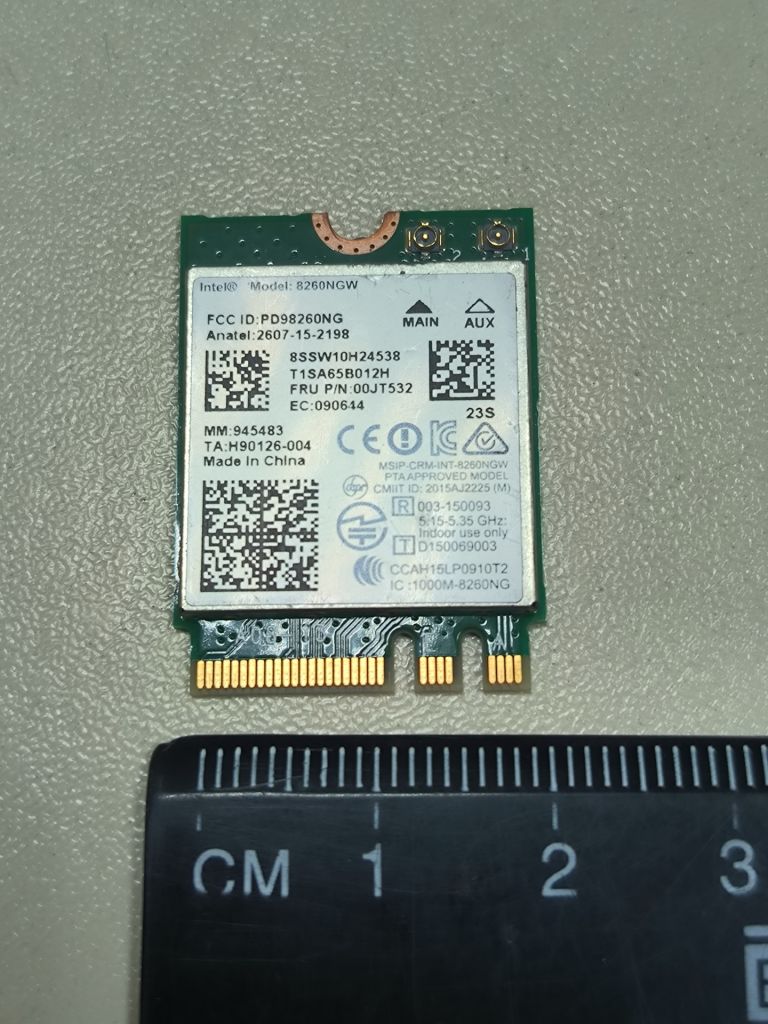 Модуль WiFi Intel 8260NGW - фото фото фото 2