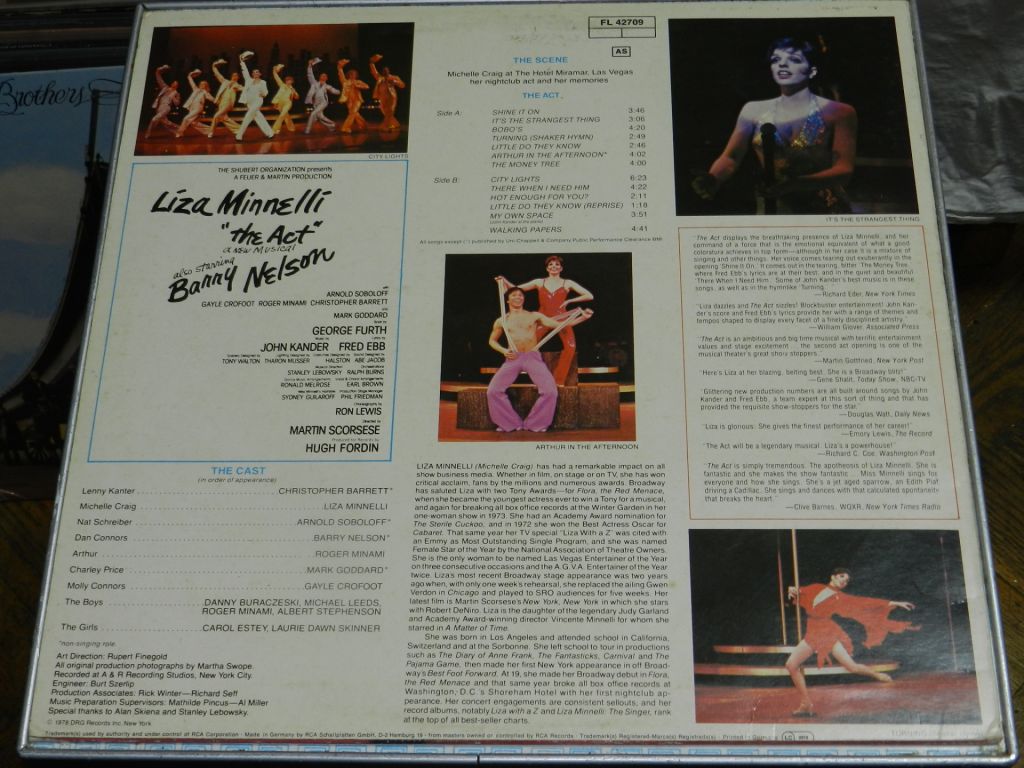 LP  Liza Minnelli - The Act - фото фото фото 3