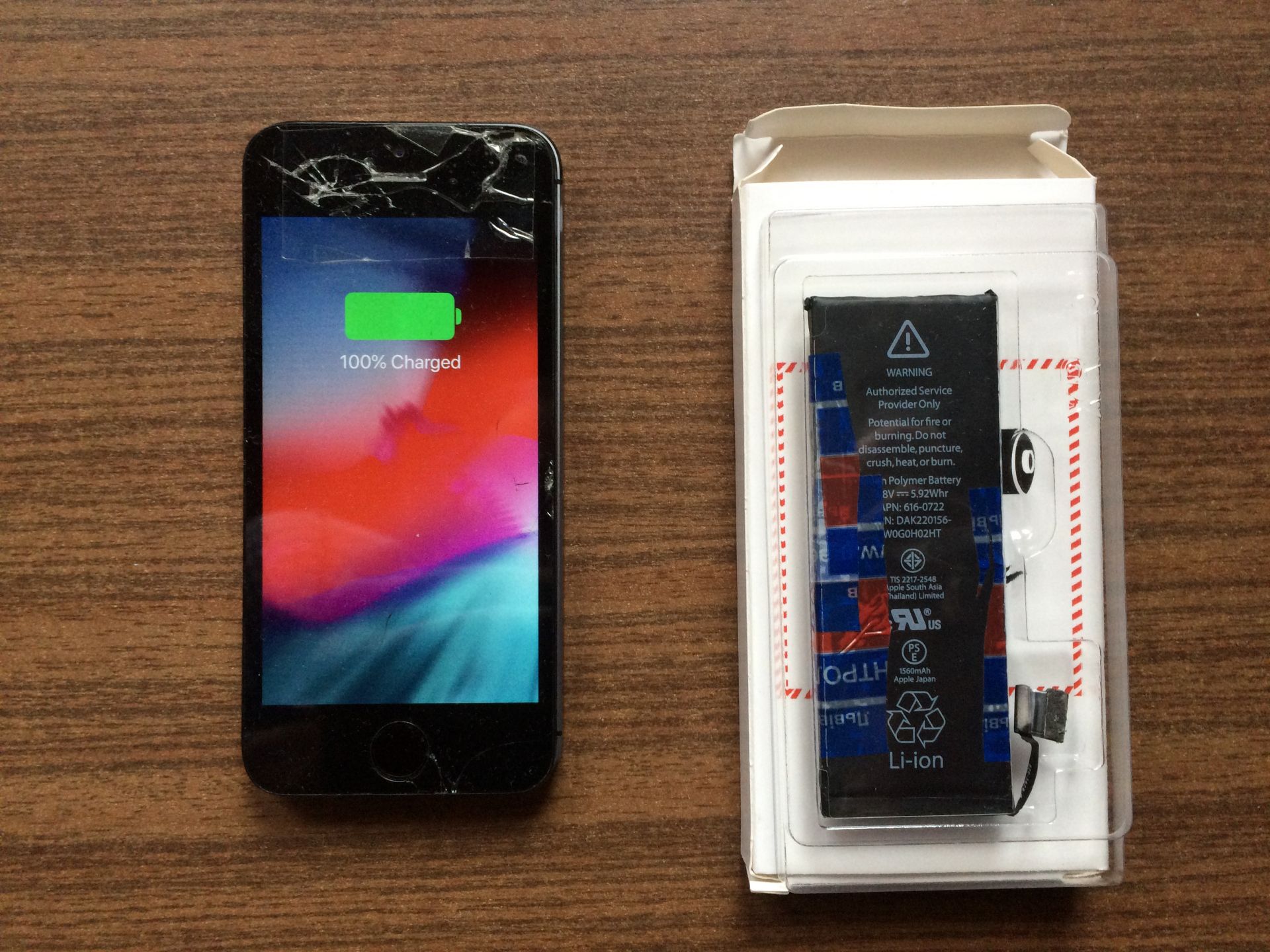 iPhone 5S neverlock 16GB на запчасти + вторая батарея - фото фото фото 4