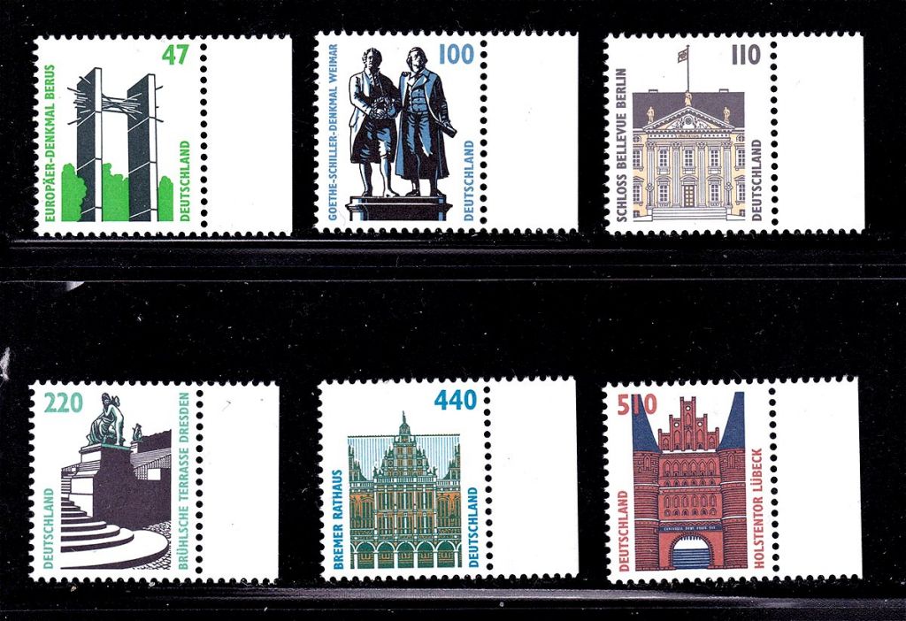 Германия  ФРГ  MNH - архитектура - фото фото фото 0