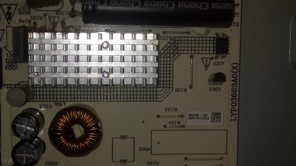 ПЛАТА БЛОК ПИТАНИЯ K-PL-L03  С TV TOSHIBA 43U7750EV  РАЗБОРКА - фото фото фото 4