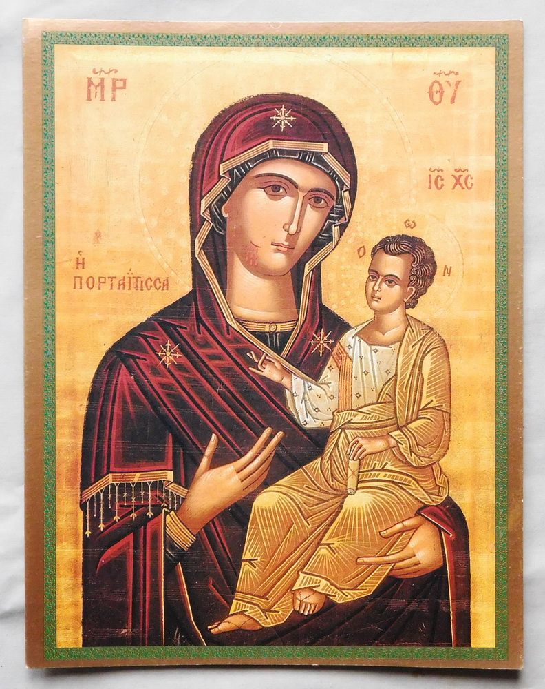 Ікона - Богородиця Іверська - Портаітісса - грецький тип - фото фото фото 0