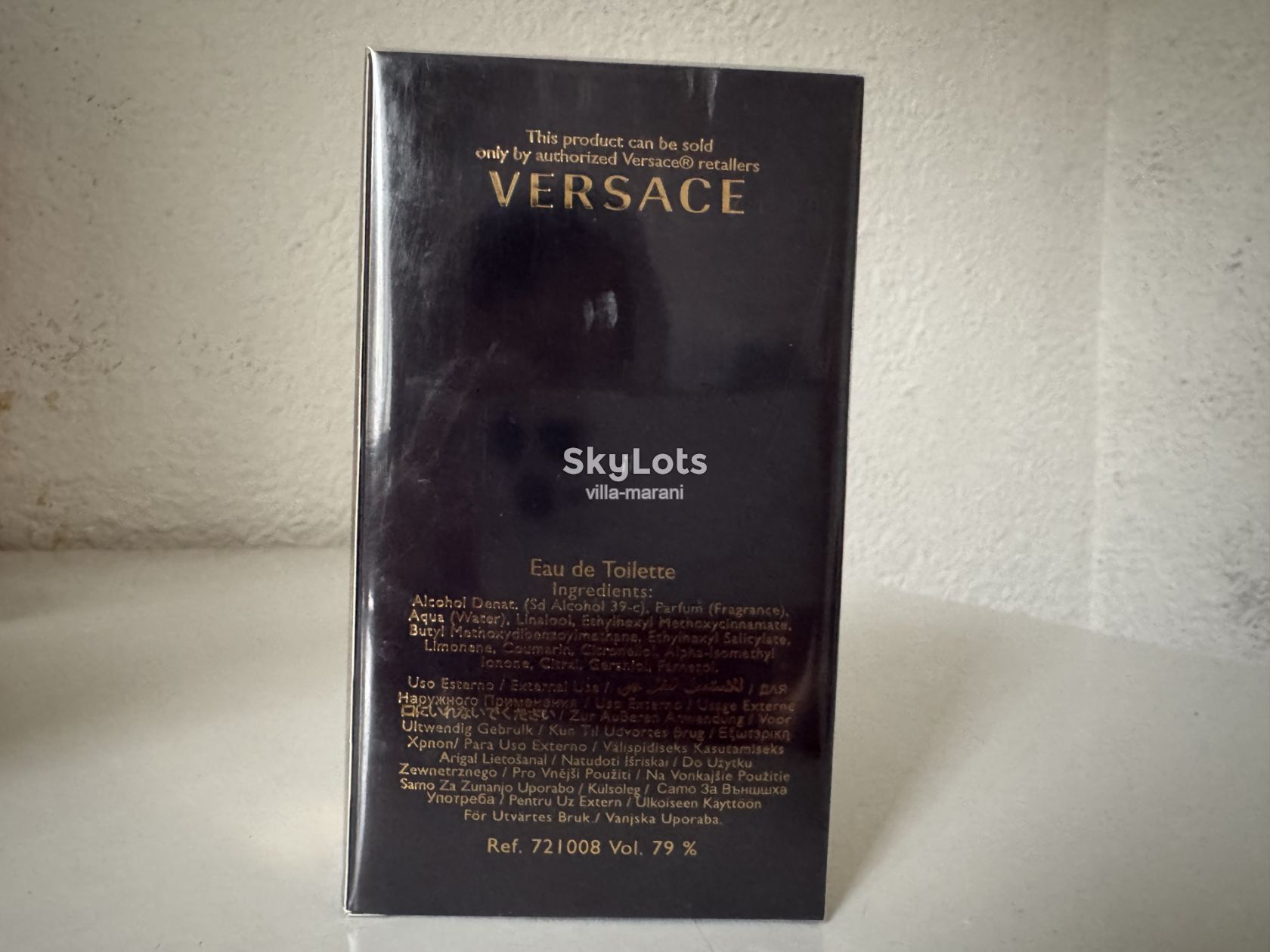 КАЧЕСТВО ОРИГИНАЛА! Элитный парфюм Versace Dylan Blue 100ml НОВЫЙ - фото фото фото 3