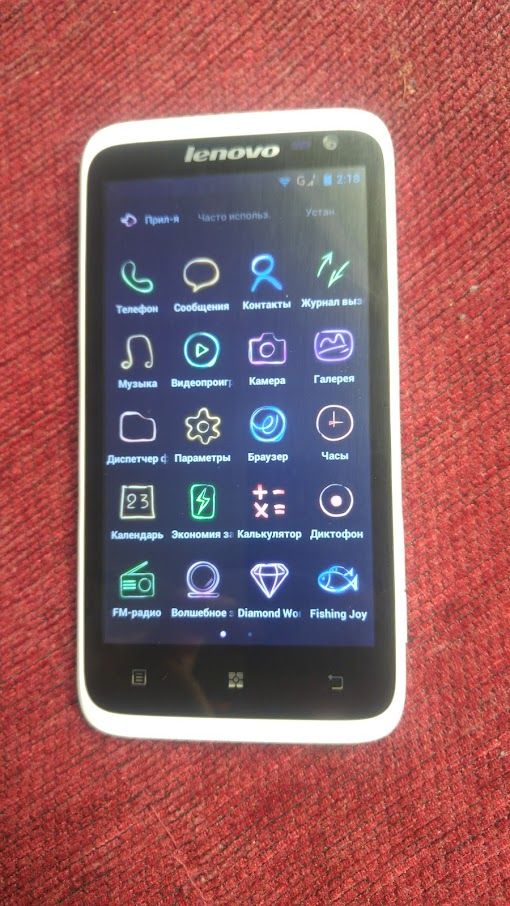 Новый Телефон Lenovo S720 - фото фото фото 1